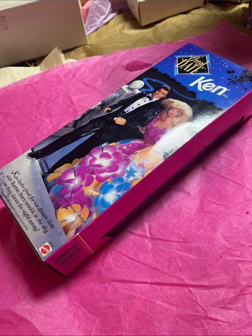 vintage 1996 Great Date Ken Doll Mattel #14837 NRFB